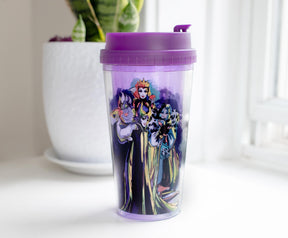 Disney Villains "Bad Vibes Only" Double-Walled Plastic Tumbler | Holds 16 Ounces