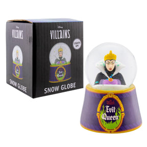 Disney Snow White Evil Queen "Mirror, Mirror" Mini Light-Up Snow Globe