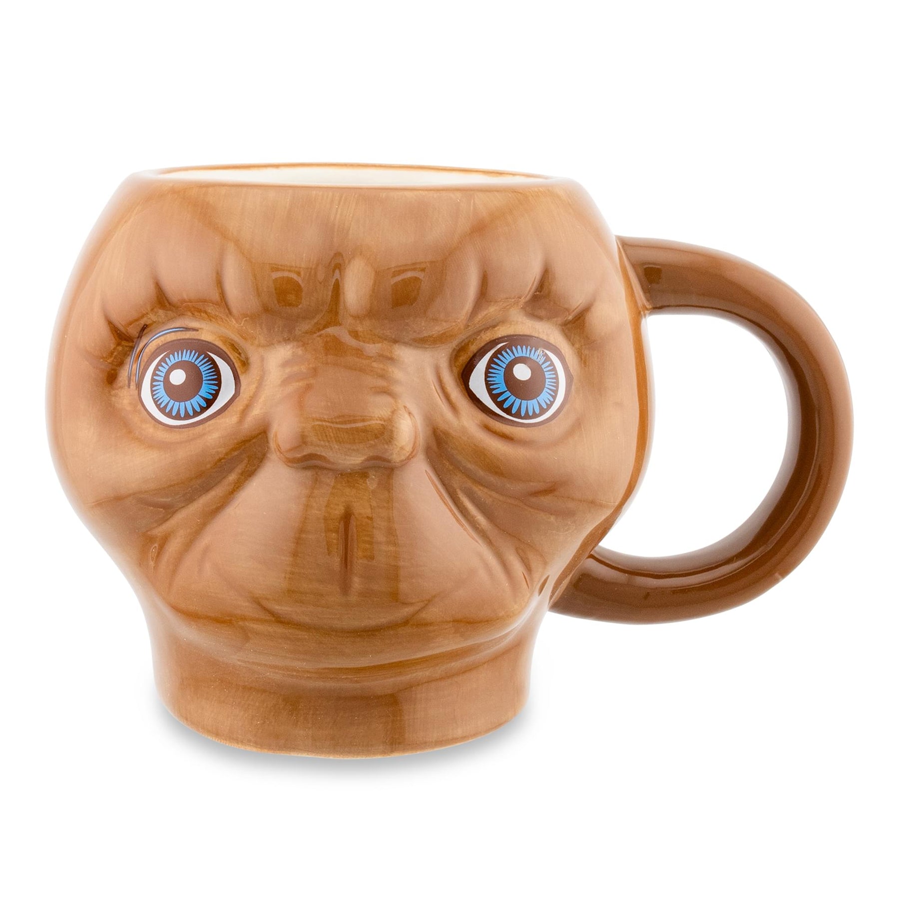 E.T. The Extra-Terrestrial Face 3D Sculpted Ceramic Mug | Holds 20 Ounces