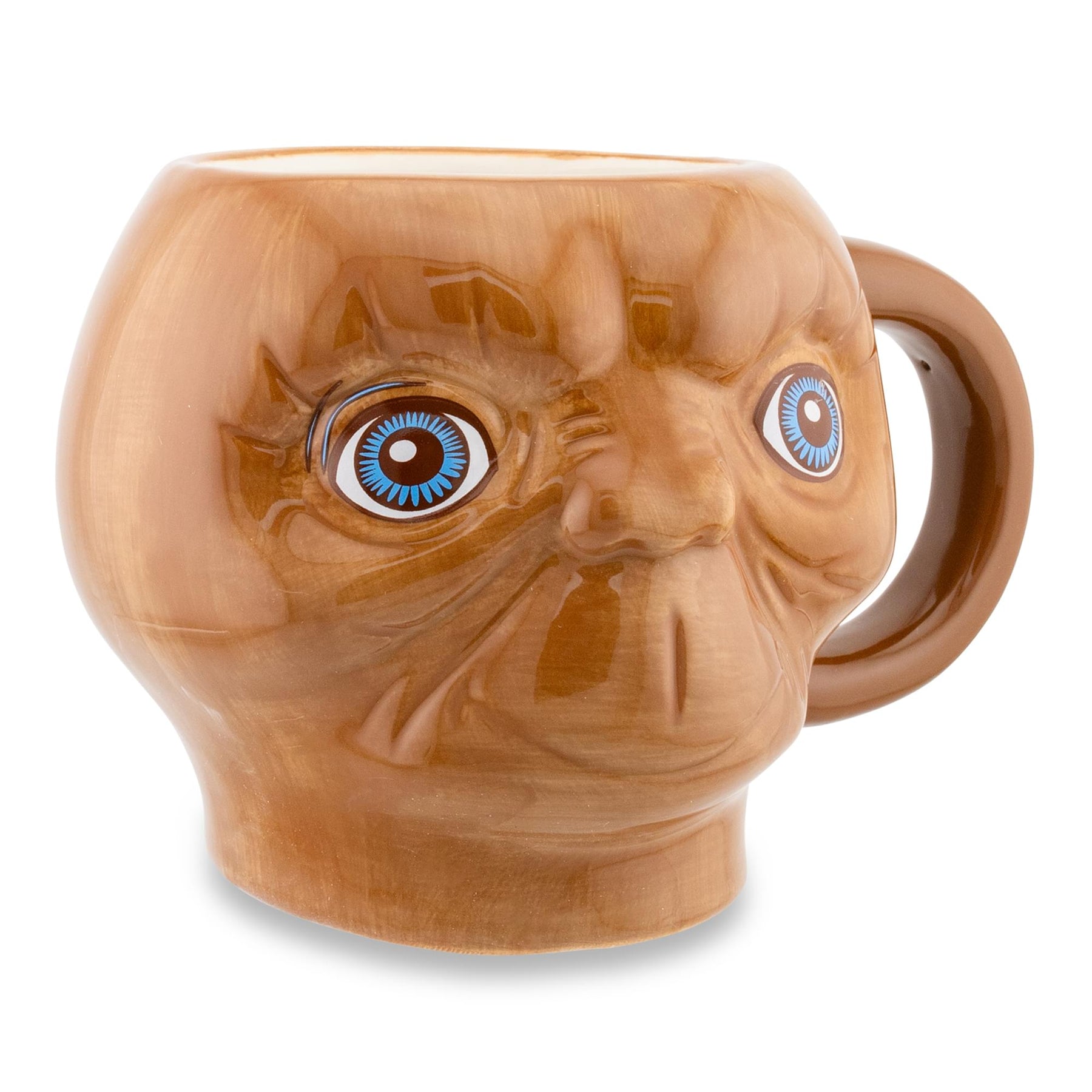 E.T. The Extra-Terrestrial Face 3D Sculpted Ceramic Mug | Holds 20 Ounces