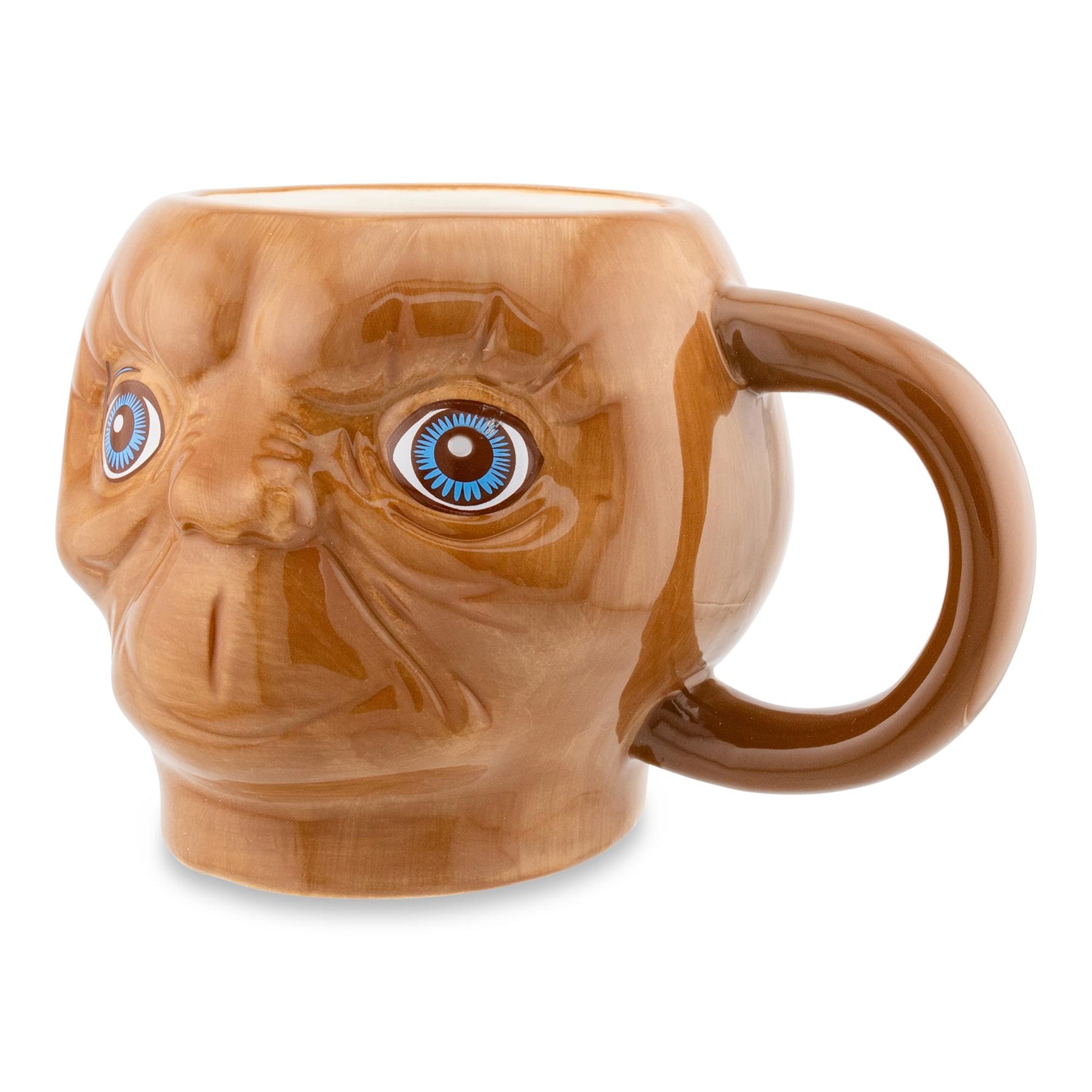 E.T. The Extra-Terrestrial Face 3D Sculpted Ceramic Mug | Holds 20 Ounces