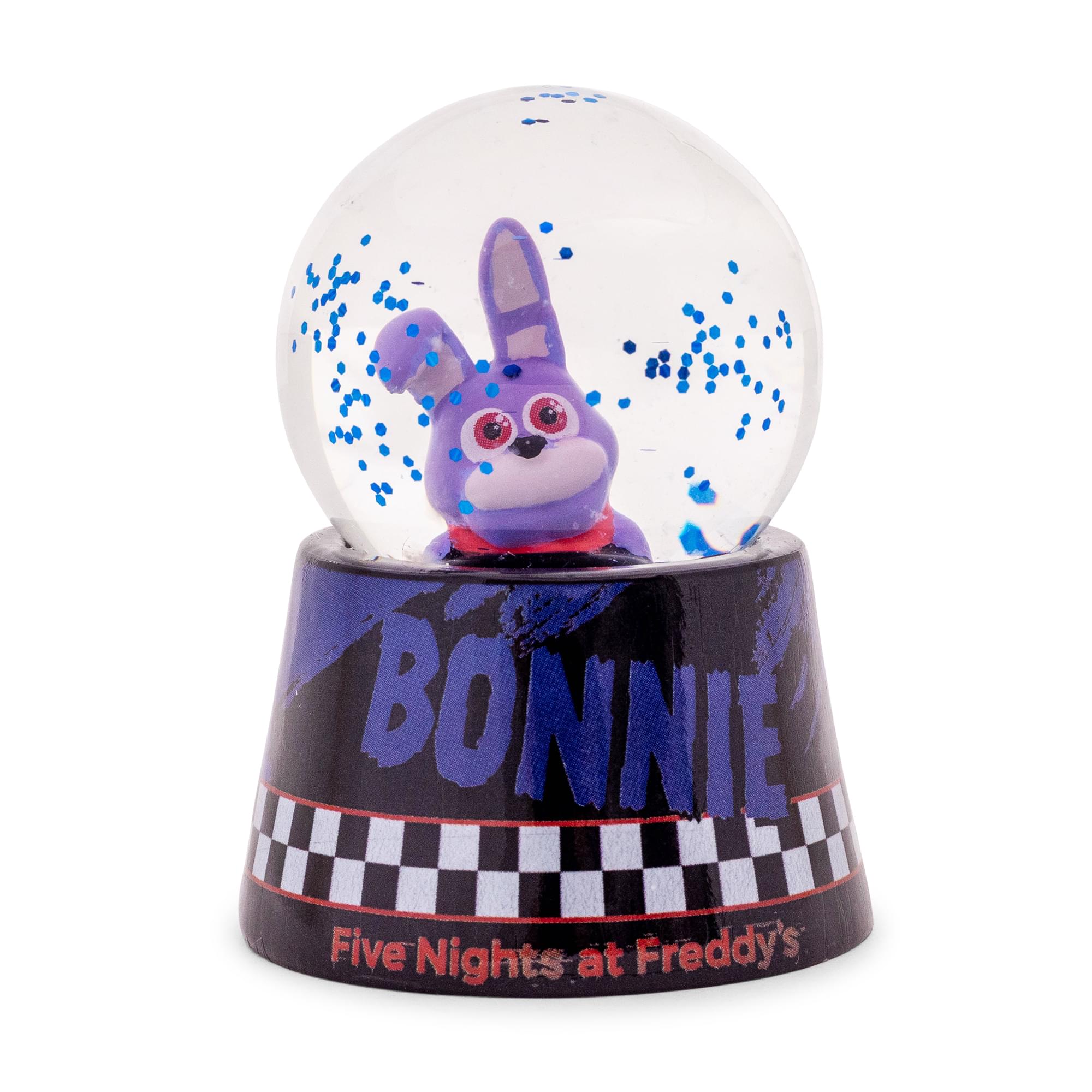Five Nights At Freddy's Bonnie The Rabbit 3-Inch Mini Light-Up Snow Globe