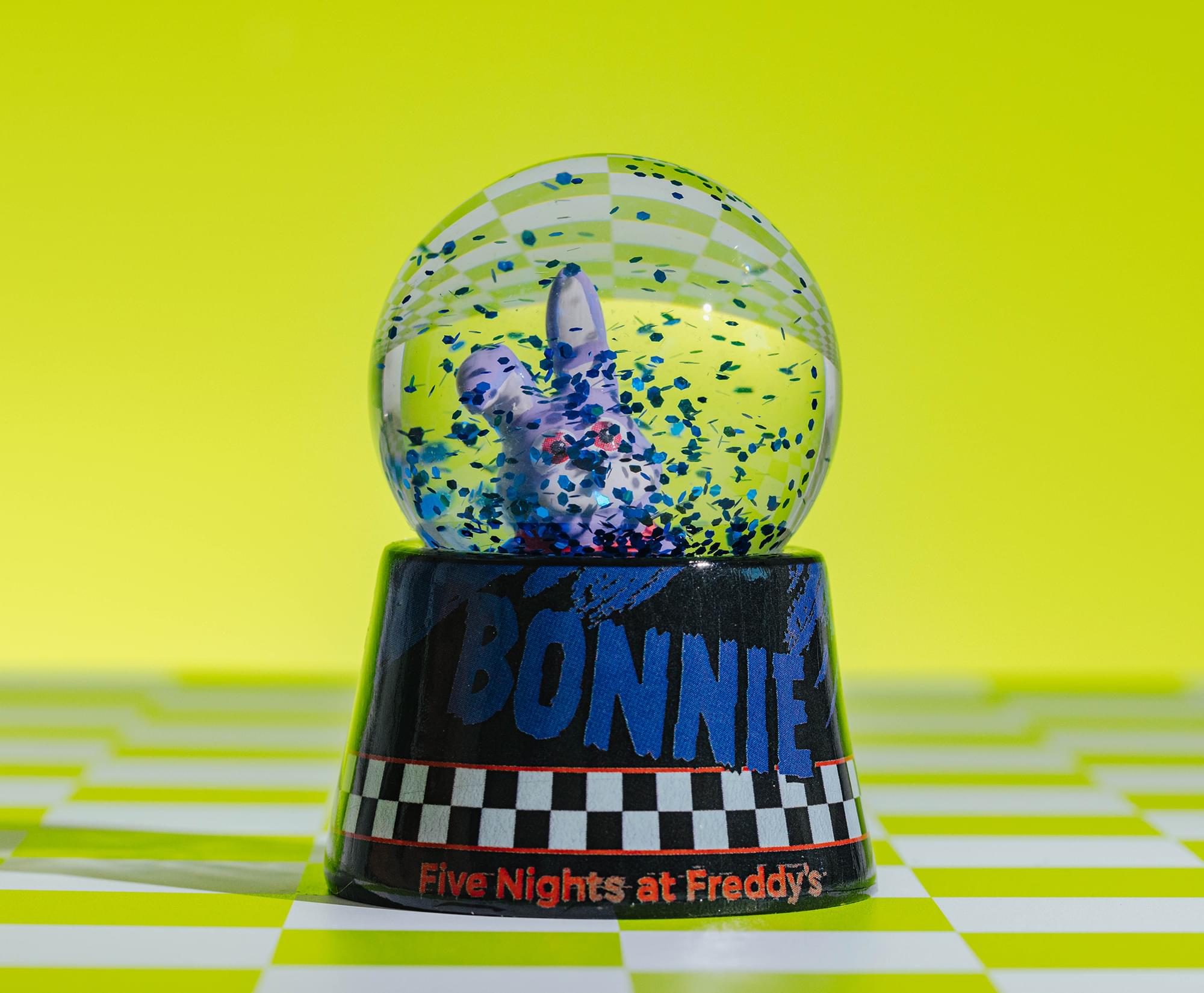 Five Nights At Freddy's Bonnie The Rabbit 3-Inch Mini Light-Up Snow Globe