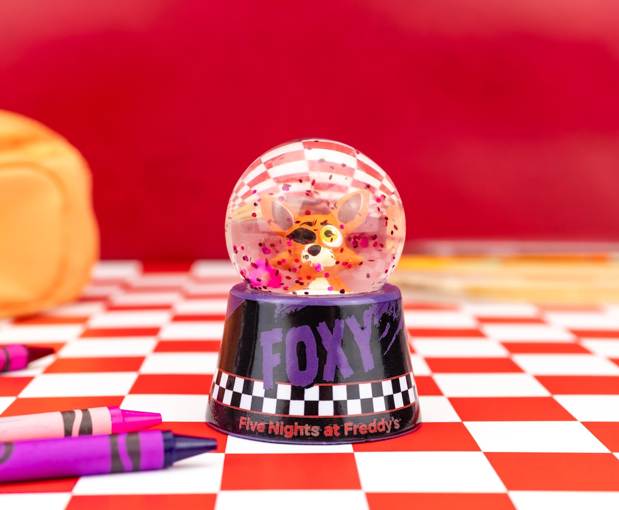 Five Nights At Freddy's Foxy The Pirate Mini Snow Globe | 3 Inches Tall