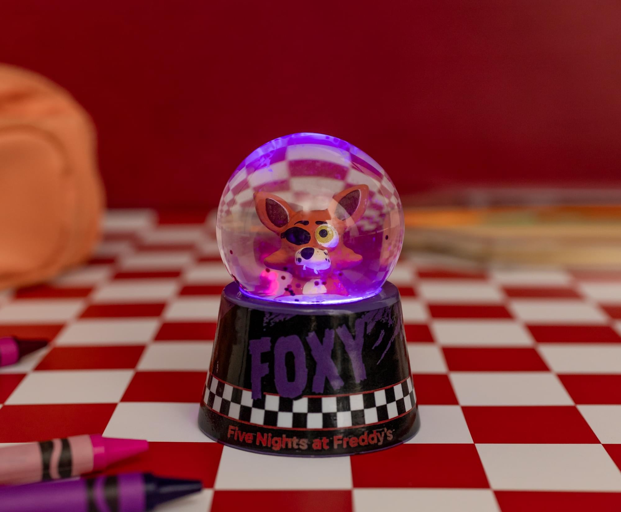 Five Nights At Freddy's Foxy The Pirate Mini Snow Globe | 3 Inches Tall