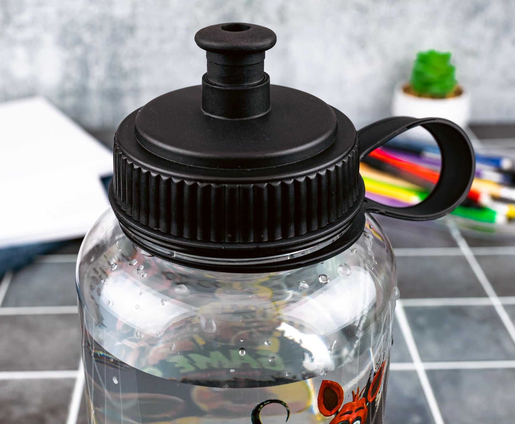 Five Nights At Freddy's "Game Over" Sports Water Bottle | Holds 40 Ounces