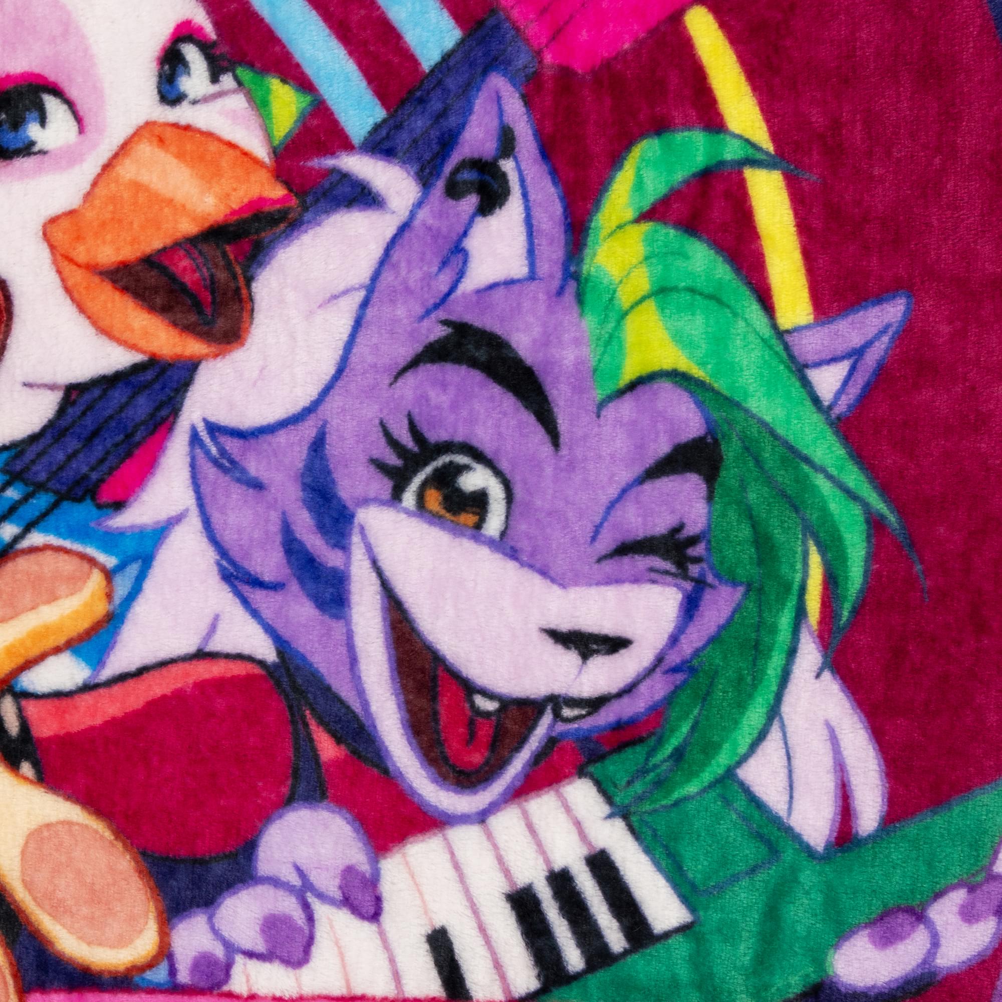 Five Nights At Freddy's Mega Pizzaplex Fleece Throw Blanket | 50 x 60 Inches