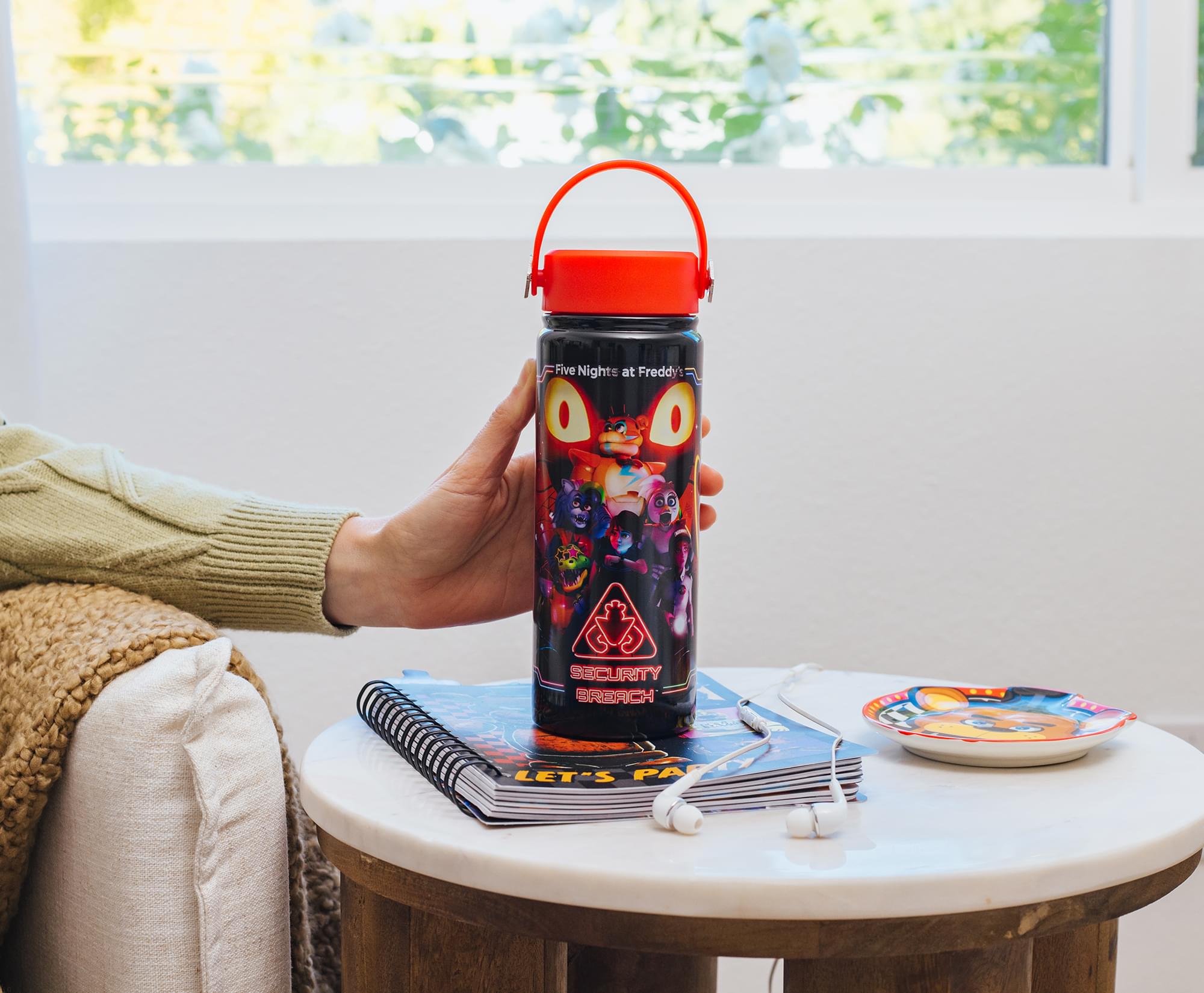 Five Nights At Freddy's: Security Breach 20-Ounce Stainless Steel Water Bottle
