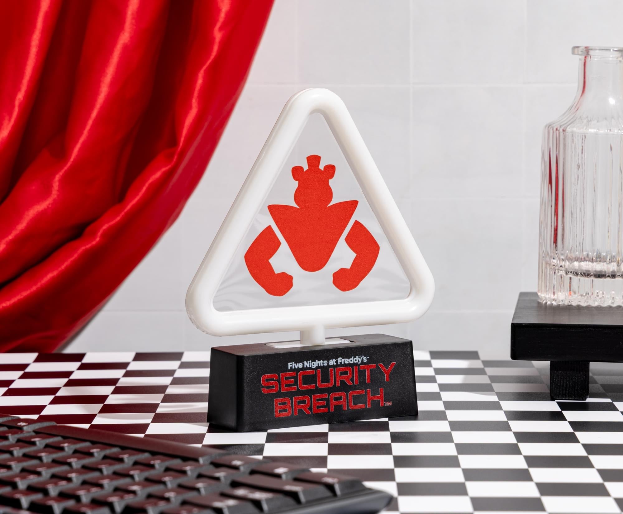 Five Nights At Freddy's: Security Breach Logo LED Neon Lamp | 5 x 6.5 Inches