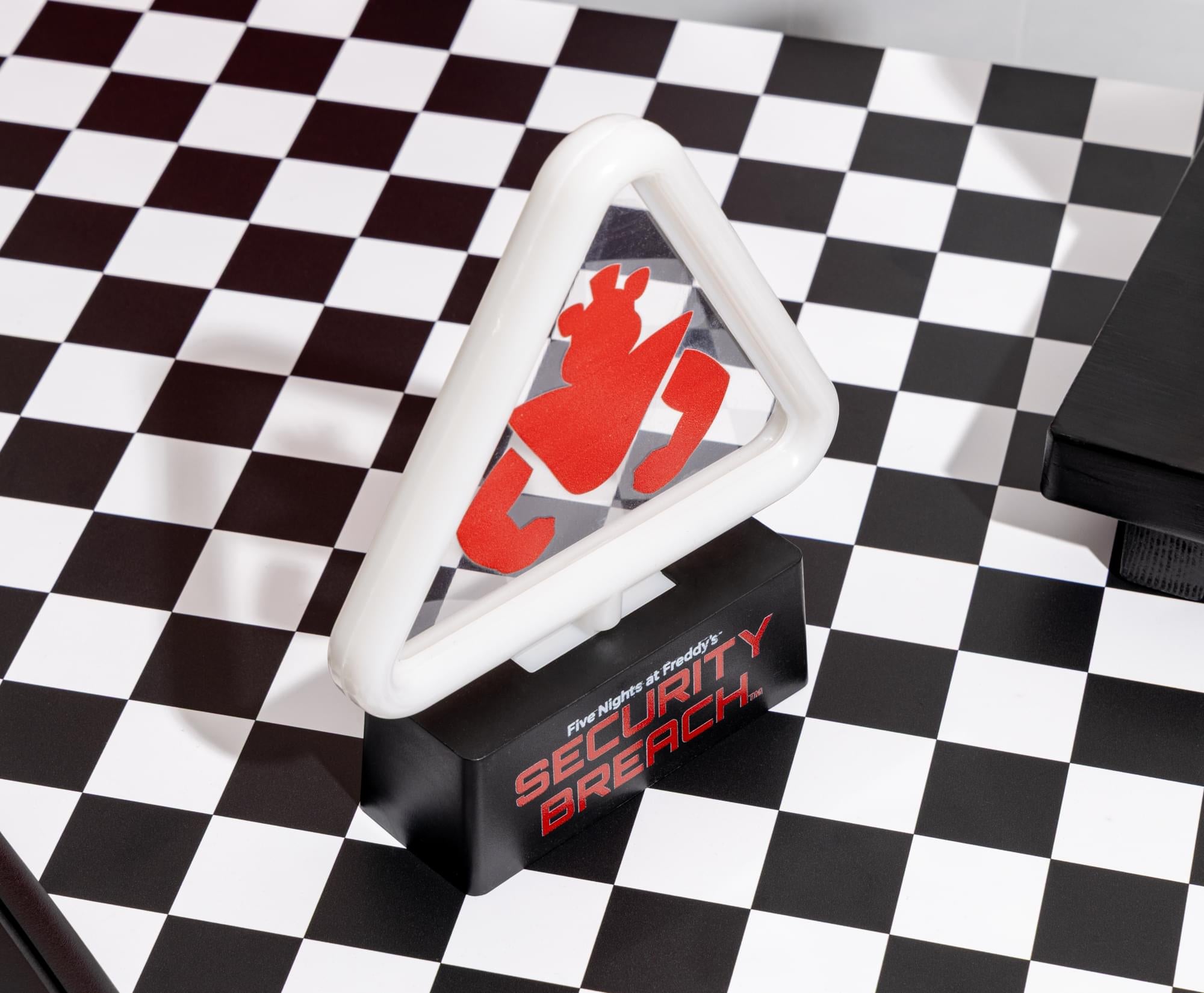 Five Nights At Freddy's: Security Breach Logo LED Neon Lamp | 5 x 6.5 Inches