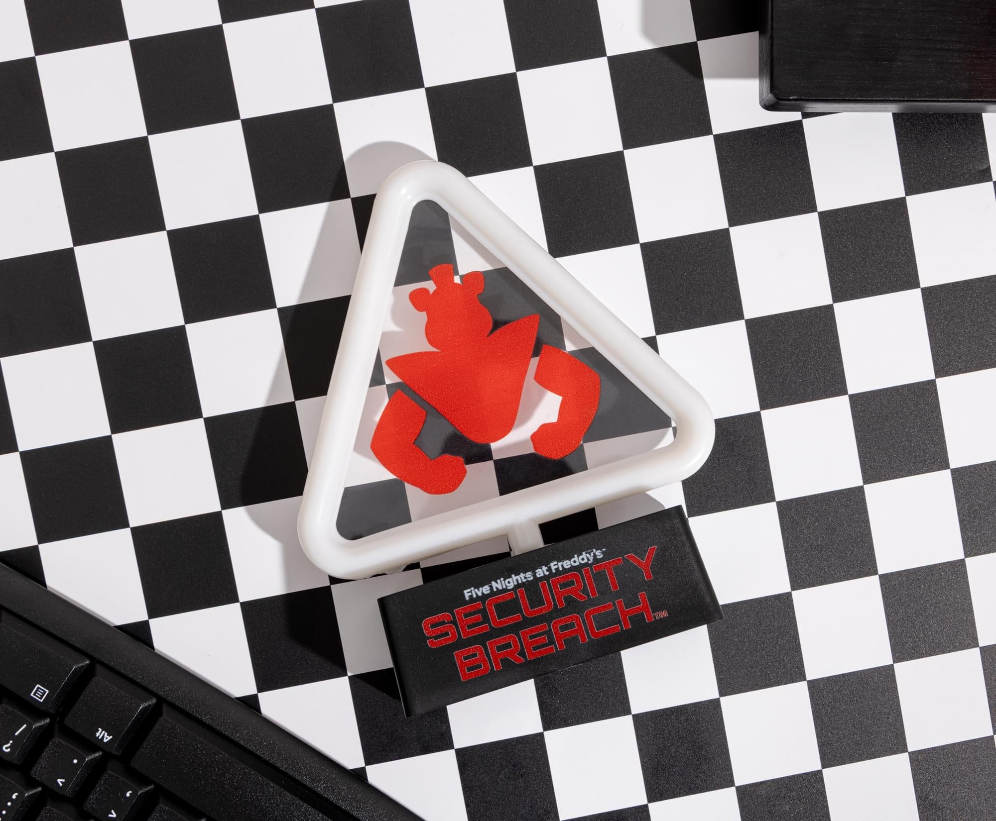 Five Nights At Freddy's: Security Breach Logo LED Neon Lamp | 5 x 6.5 Inches