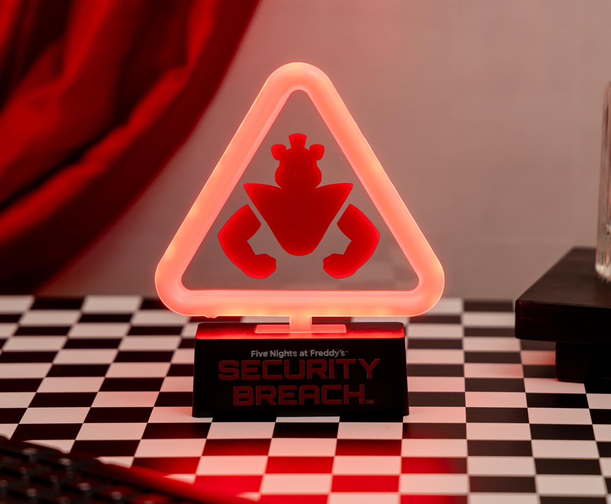 Five Nights At Freddy's: Security Breach Logo LED Neon Lamp | 5 x 6.5 Inches
