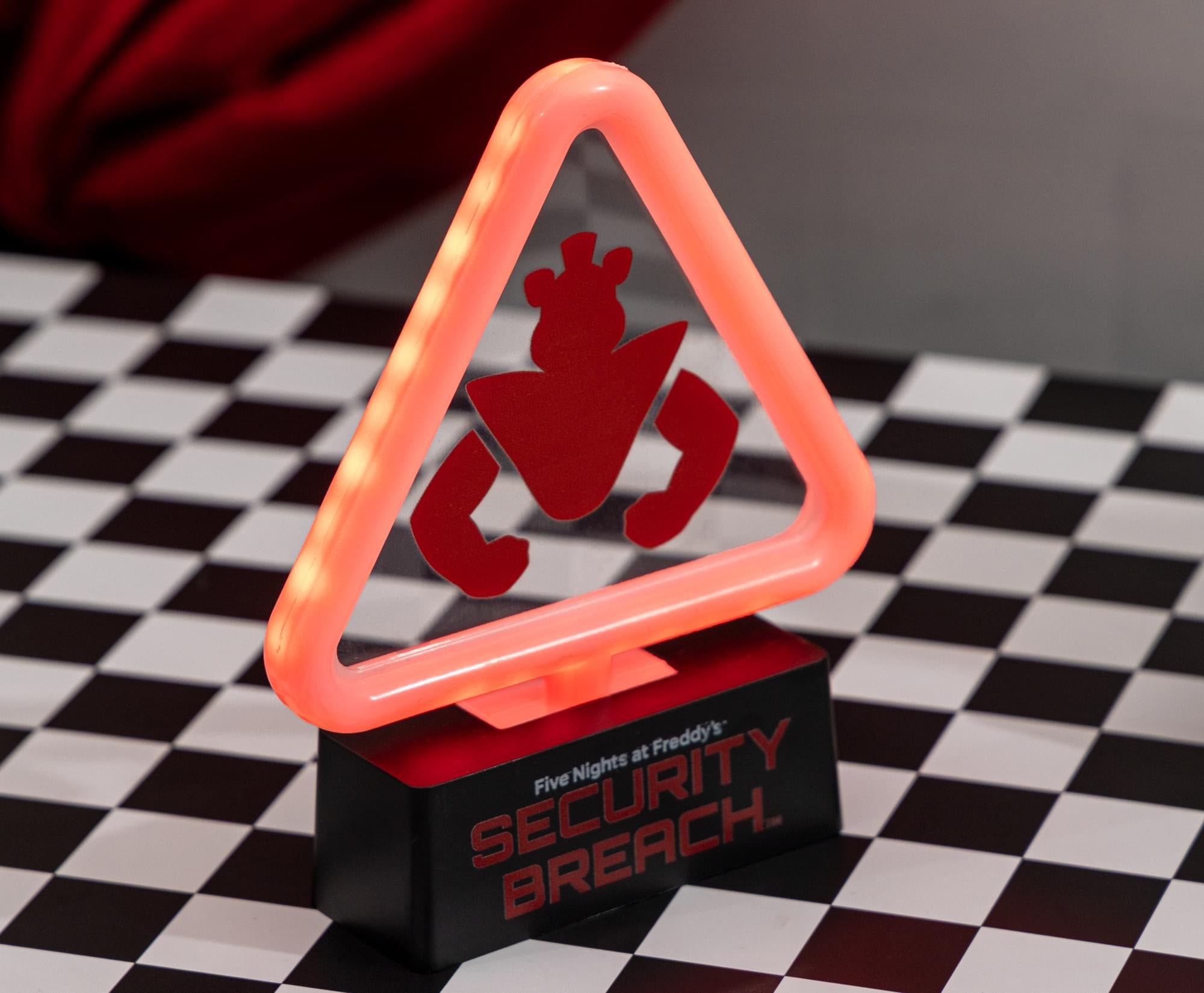 Five Nights At Freddy's: Security Breach Logo LED Neon Lamp | 5 x 6.5 Inches