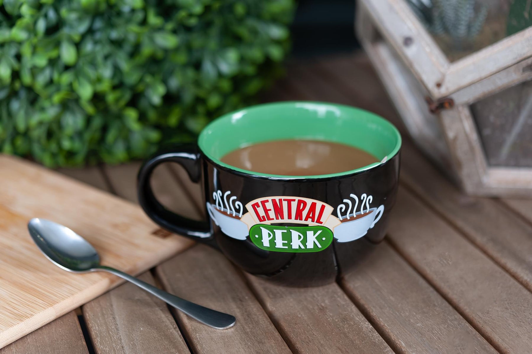 Friends Central Perk Ceramic Mug | Large Mug For Soups & More | Holds 24 Ounces