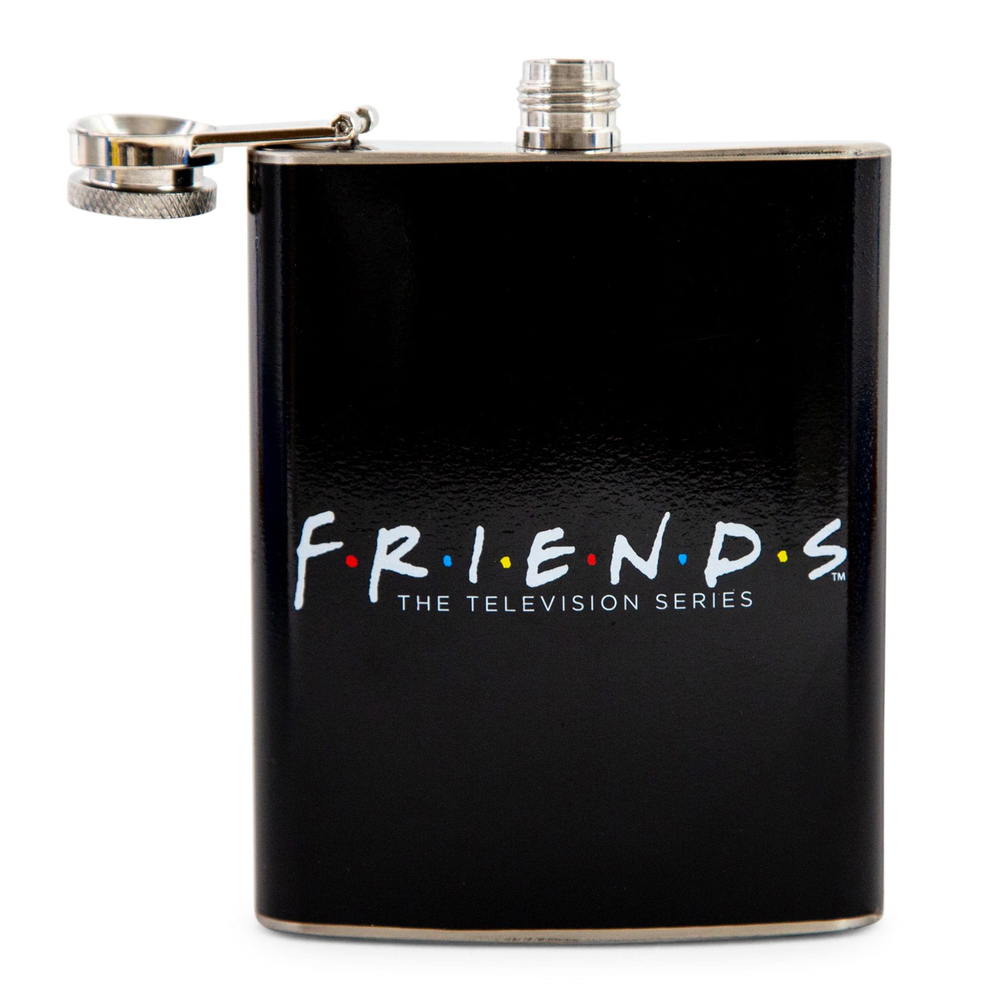 Friends Logo Stainless Steel Flask | Holds 7 Ounces