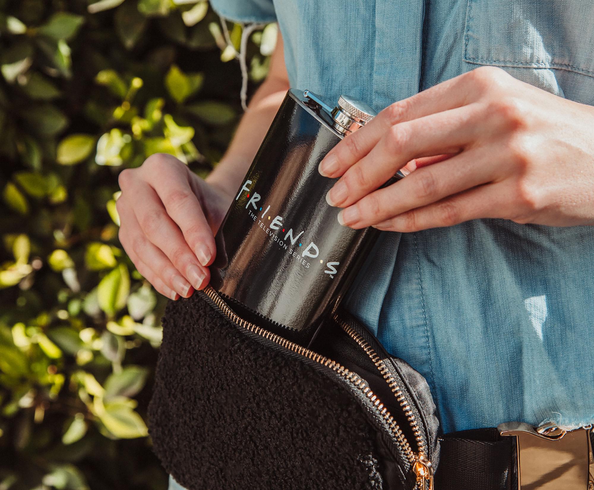 Friends Logo Stainless Steel Flask | Holds 7 Ounces