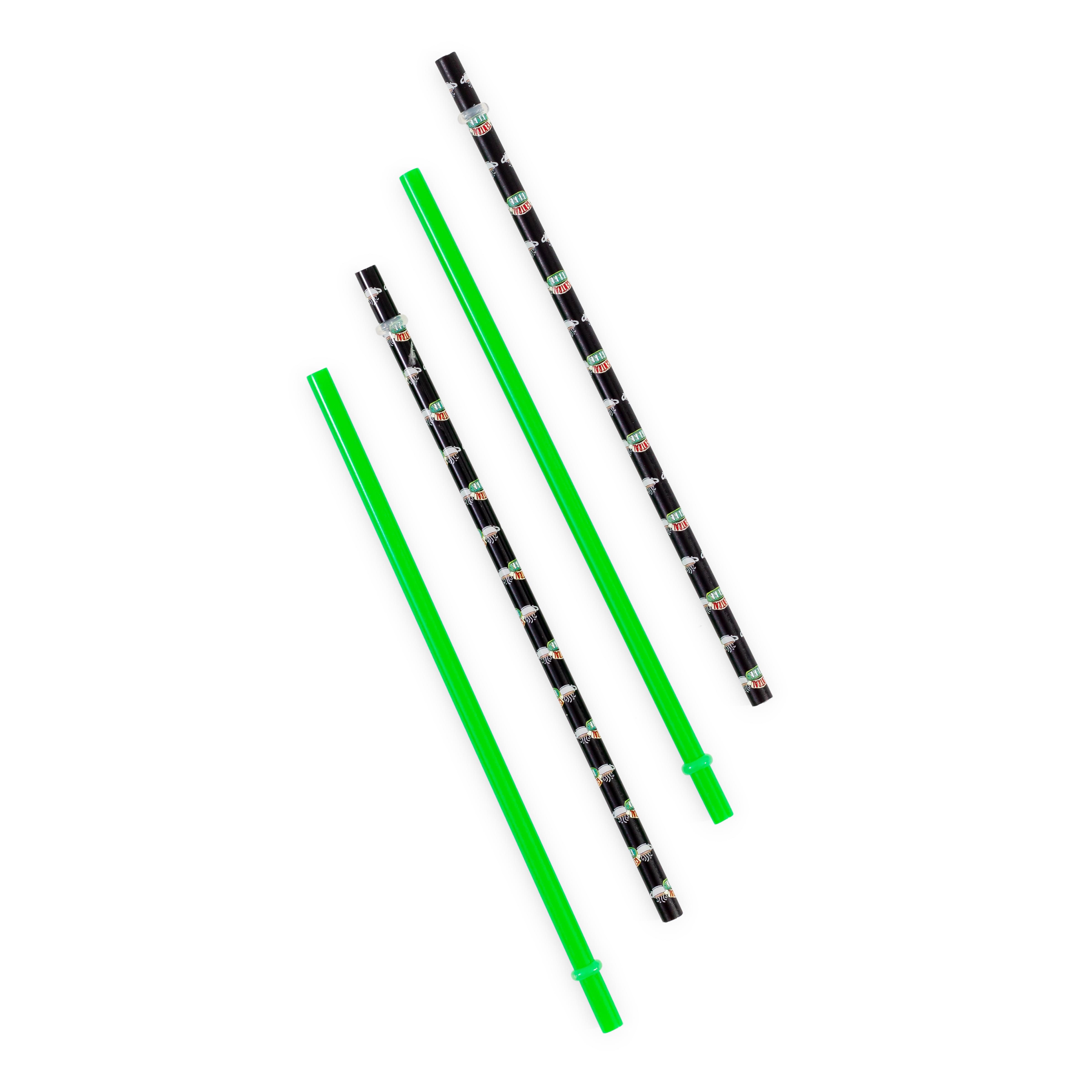 Straw Friend Friends 4 Piece Reusable Plastic Straw Set | Free Shipping
