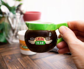 Friends Central Perk 4-Ounce Sculpted Ceramic Mini Cups | Set of 3