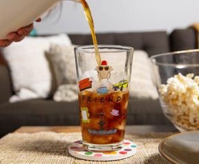 Friends Iconography Pint Glass and Ceramic Mug Set