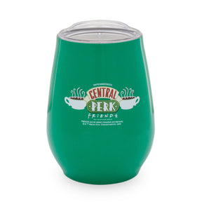 Friends Central Perk Double-Walled Stainless Steel Wine Tumbler | 10 Ounces