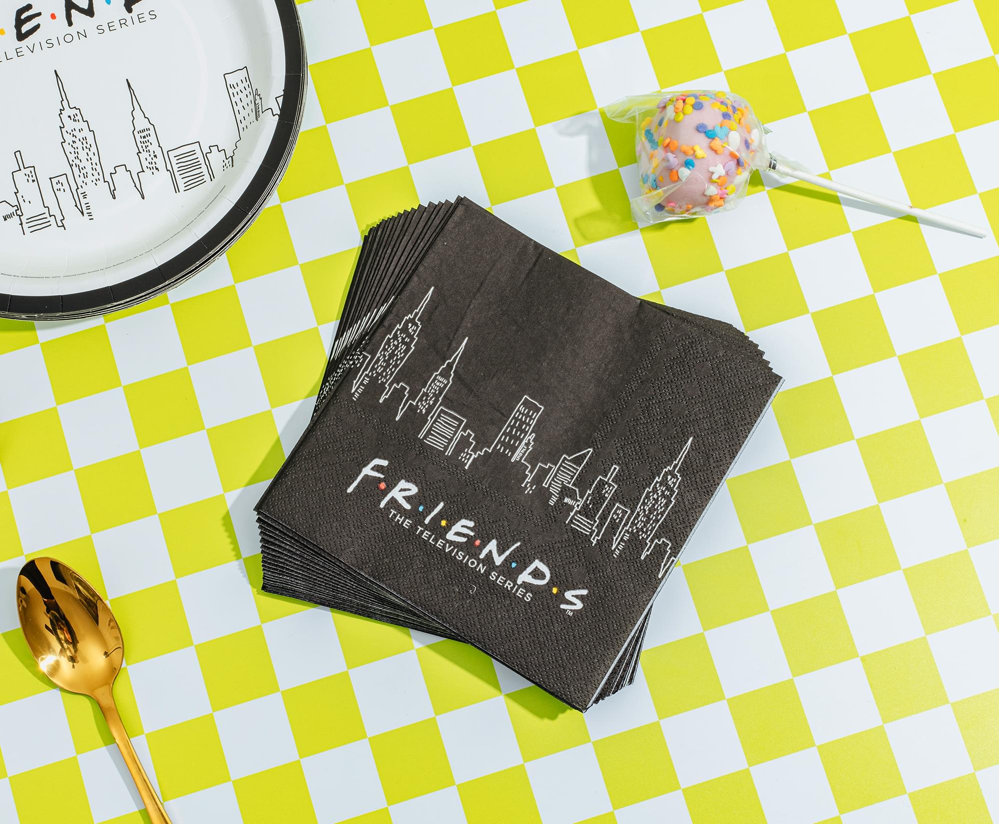 Friends New York City Skyline 60-Piece Party Tableware Set