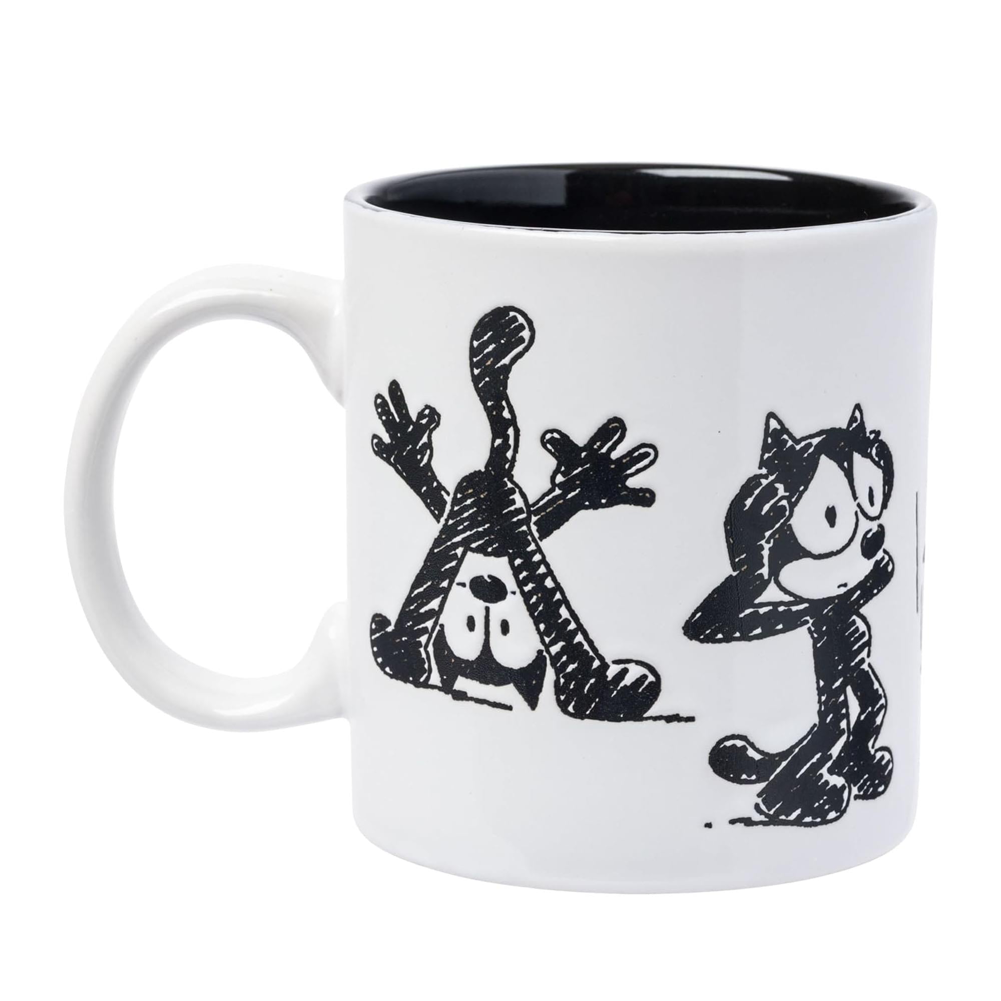 Felix the Cat Hand Drawn 20oz Wax-Resist Ceramic Mug