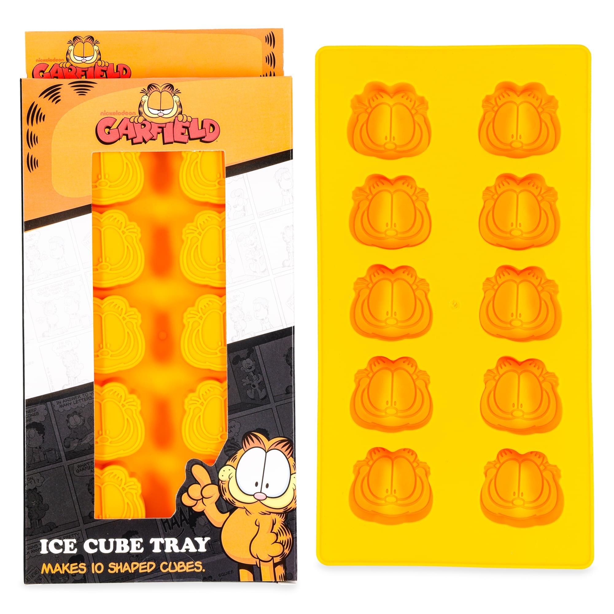 Garfield Face Molded Silicone Ice Cube Tray