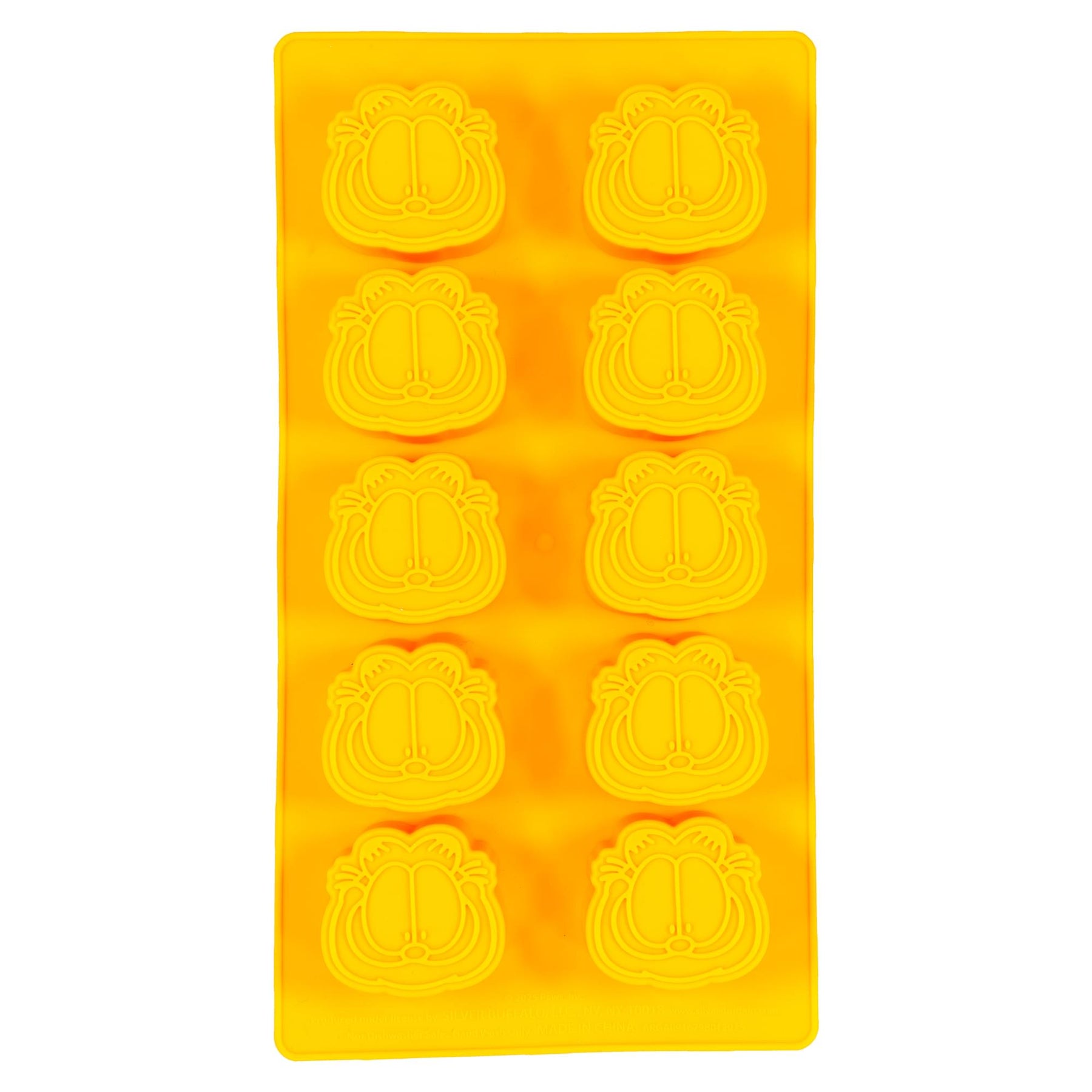 Garfield Face Molded Silicone Ice Cube Tray