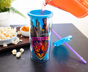 Marvel Studios Guardians Of The Galaxy Color-Changing Plastic Tumbler | 20 Ounce