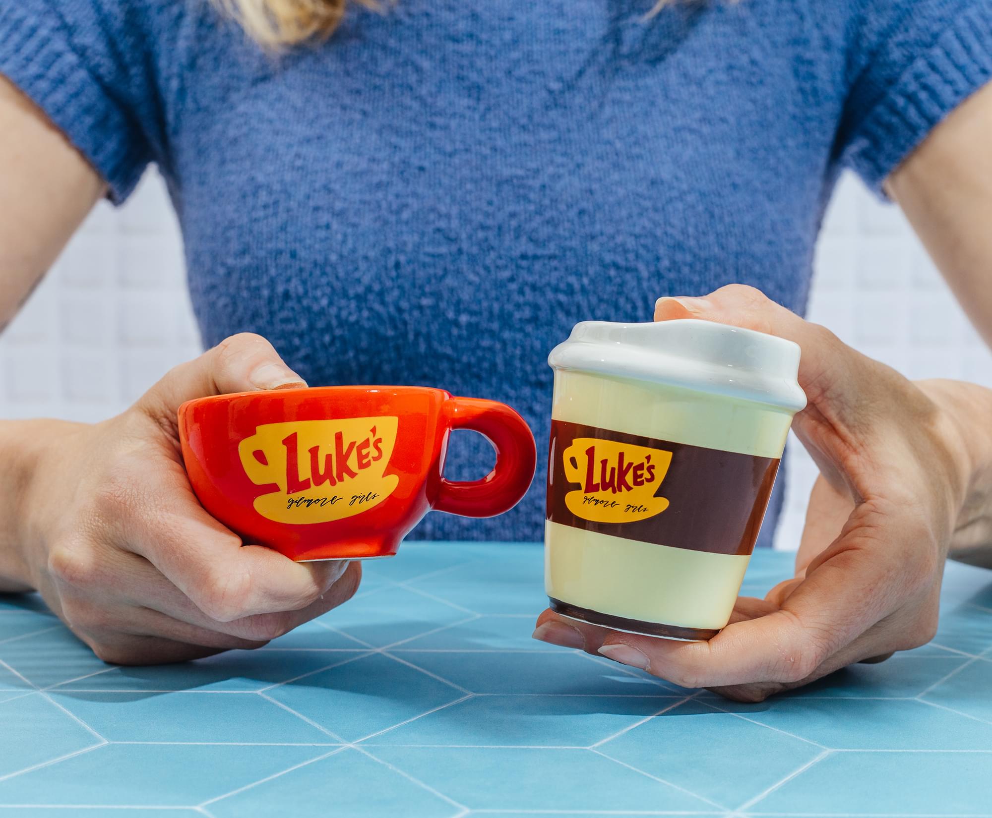 Gilmore Girls Luke's Diner Ceramic Salt and Pepper Shaker Set