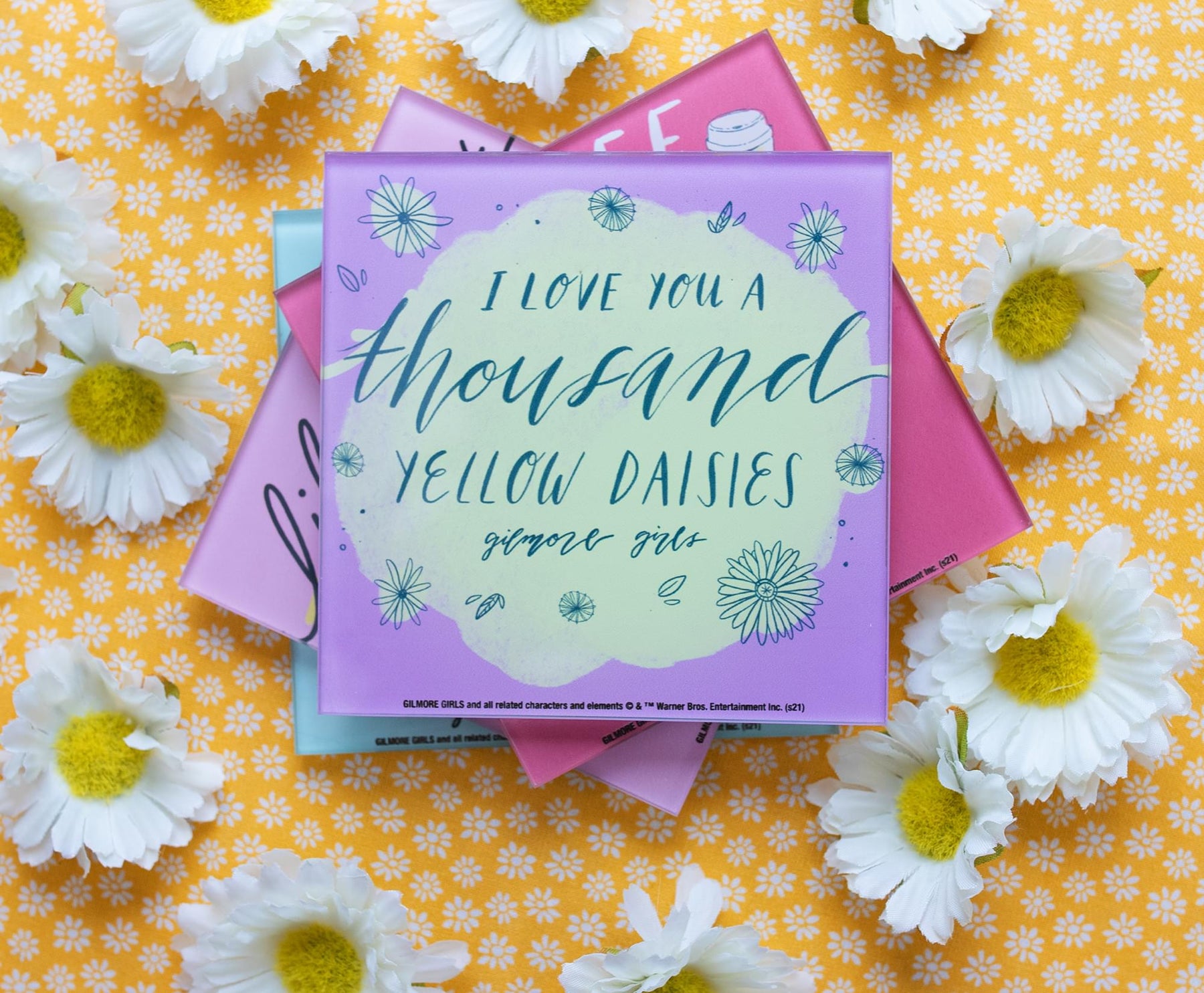 Gilmore Girls Quotes Glass Coasters | Set of 4