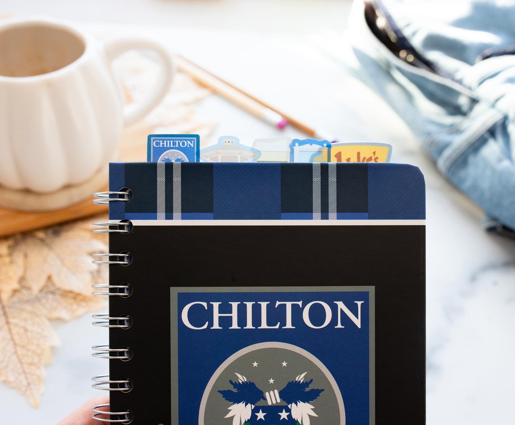 Gilmore Girls Chilton Academy 5-Tab Spiral Notebook With 75 Sheets | 5 x 8 Inch