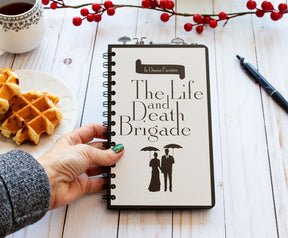 Gilmore Girls Life and Death Brigade 5-Tab Spiral Notebook With 75 Sheets