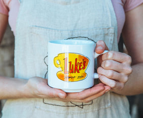 Gilmore Girls Luke's Diner Single Stackable Ceramic Mug | Holds 13 Ounces