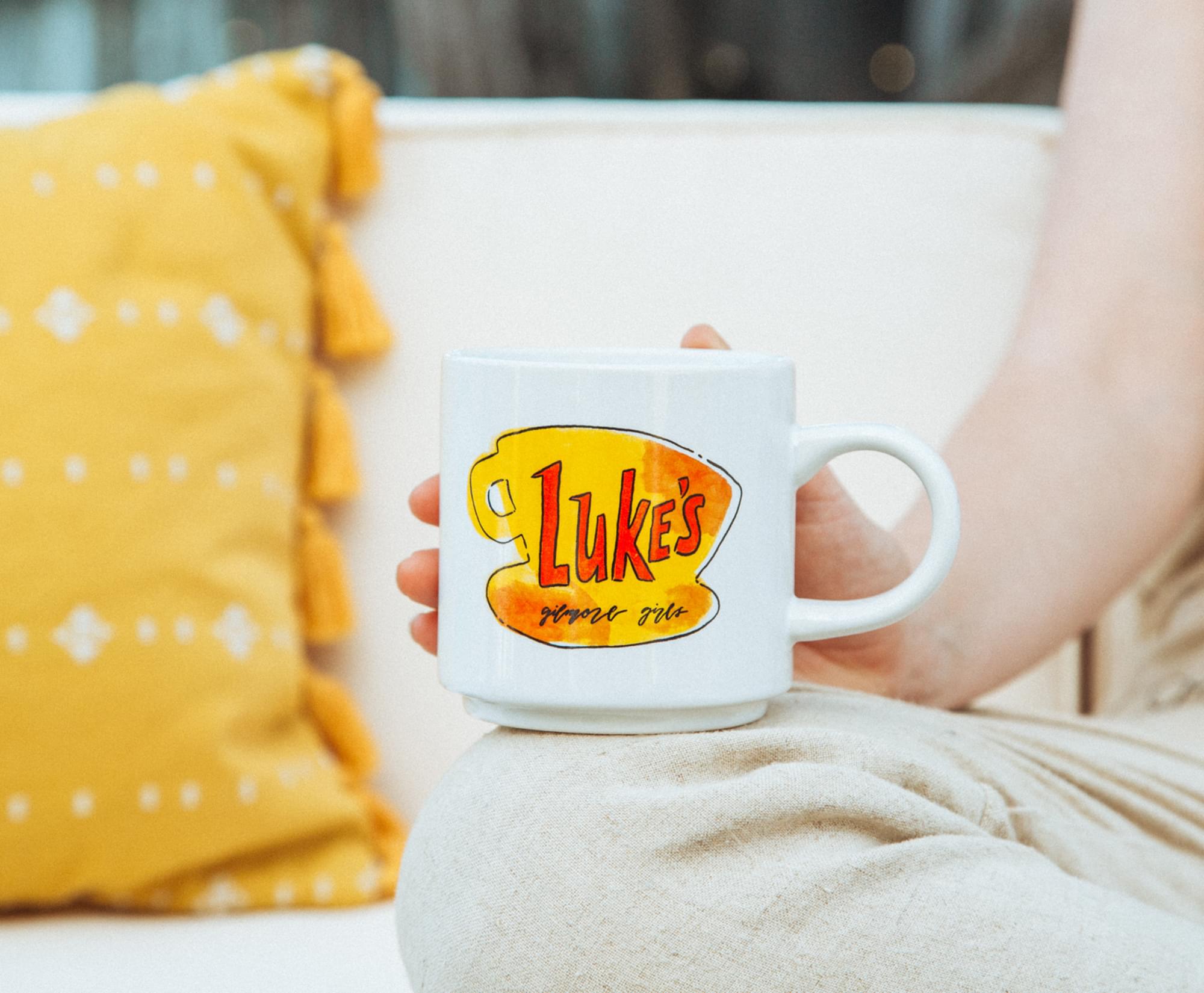 Gilmore Girls Luke's Diner Single Stackable Ceramic Mug | Holds 13 Ounces