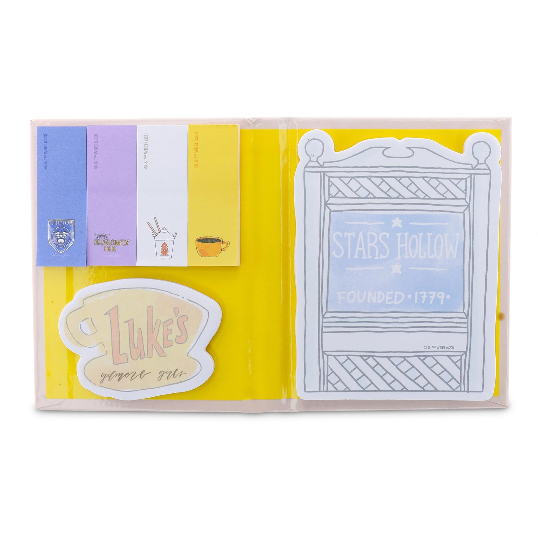 Gilmore Girls "Life's Short, Talk Fast" Sticky Note and Tab Box Set
