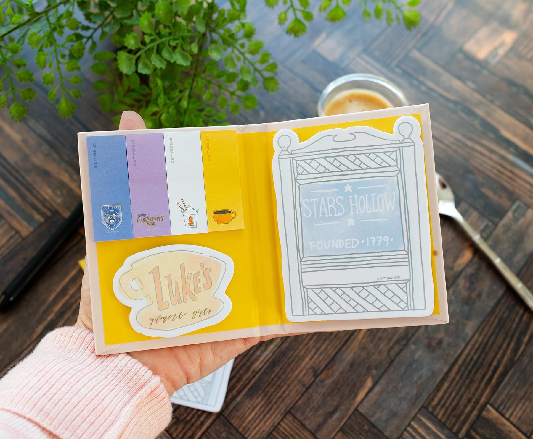 Gilmore Girls "Life's Short, Talk Fast" Sticky Note and Tab Box Set