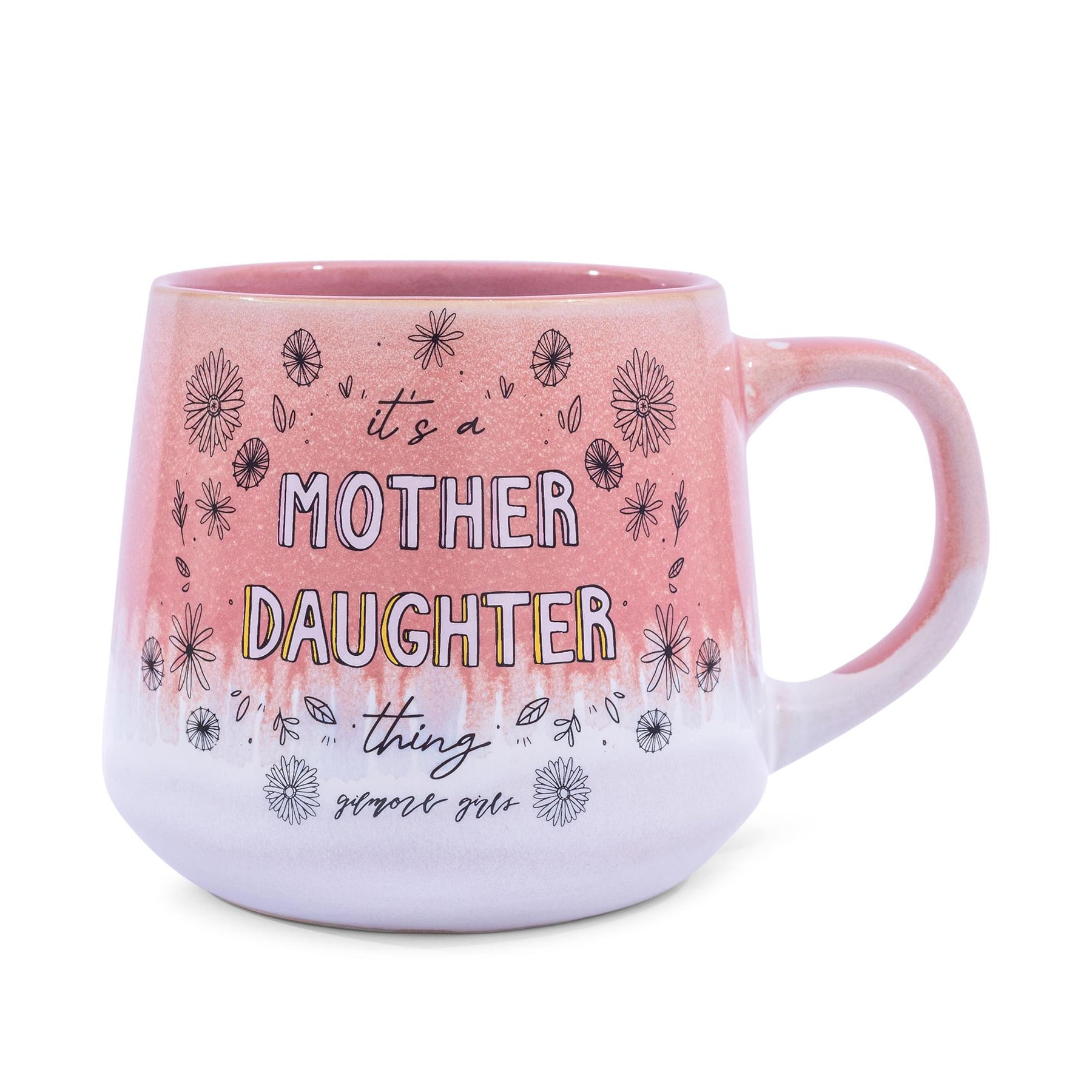 Gilmore Girls "It's A Mother Daughter Thing" Pottery Mug | Holds 18 Ounces