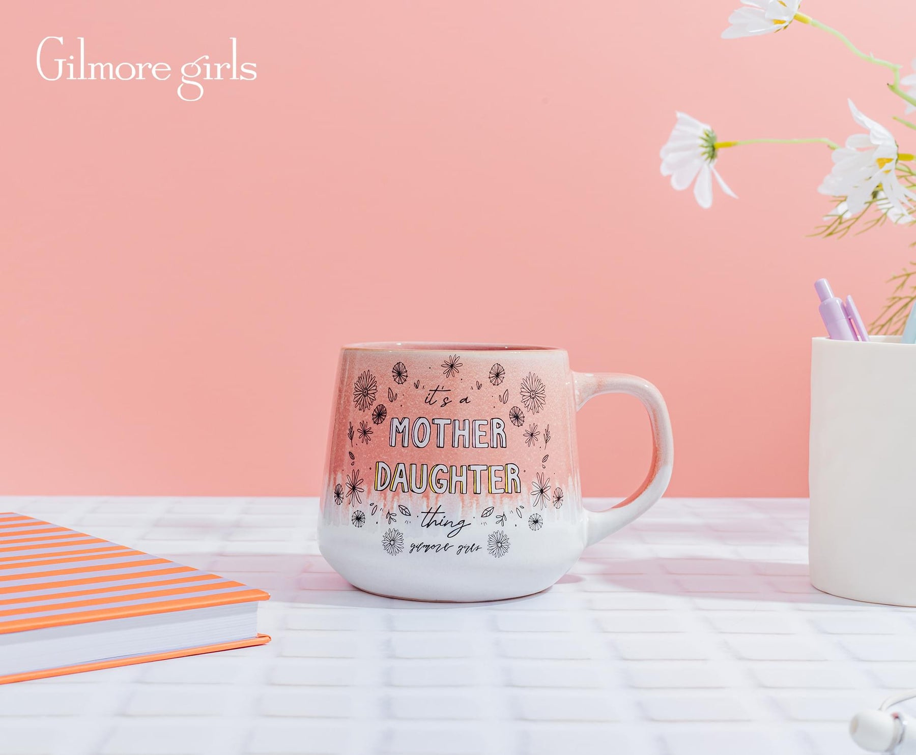 Gilmore Girls "It's A Mother Daughter Thing" Pottery Mug | Holds 18 Ounces