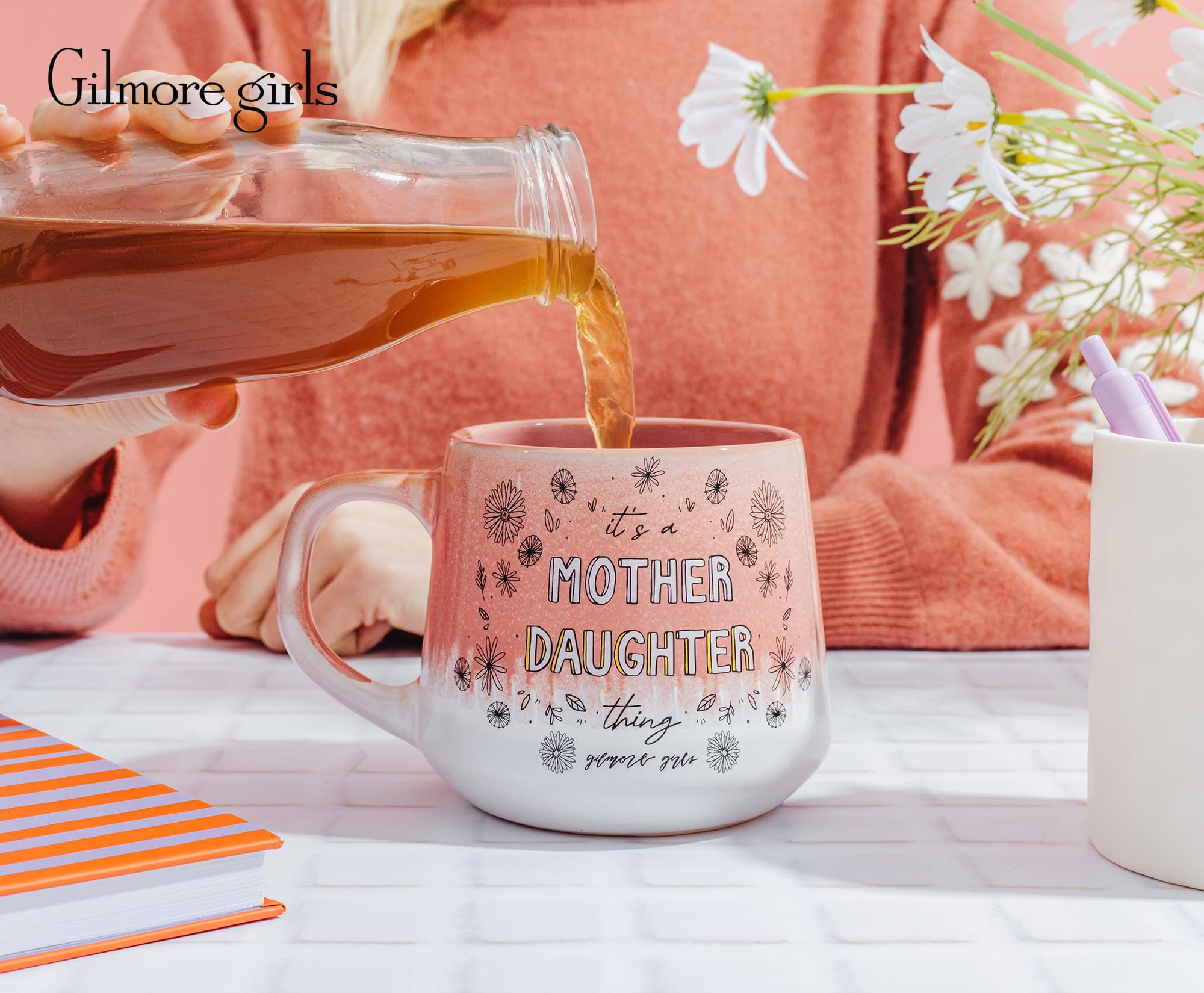 Gilmore Girls "It's A Mother Daughter Thing" Pottery Mug | Holds 18 Ounces
