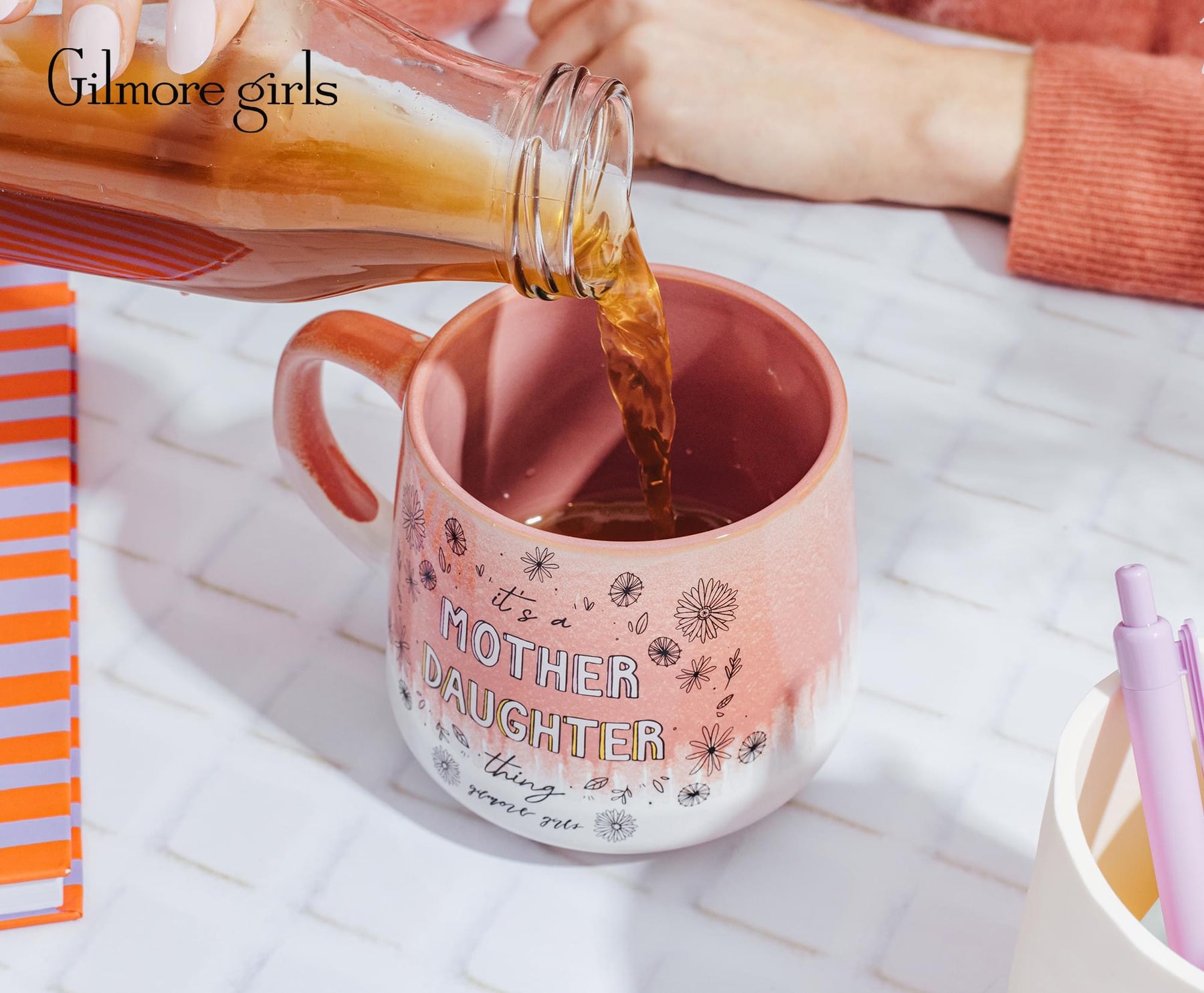 Gilmore Girls "It's A Mother Daughter Thing" Pottery Mug | Holds 18 Ounces