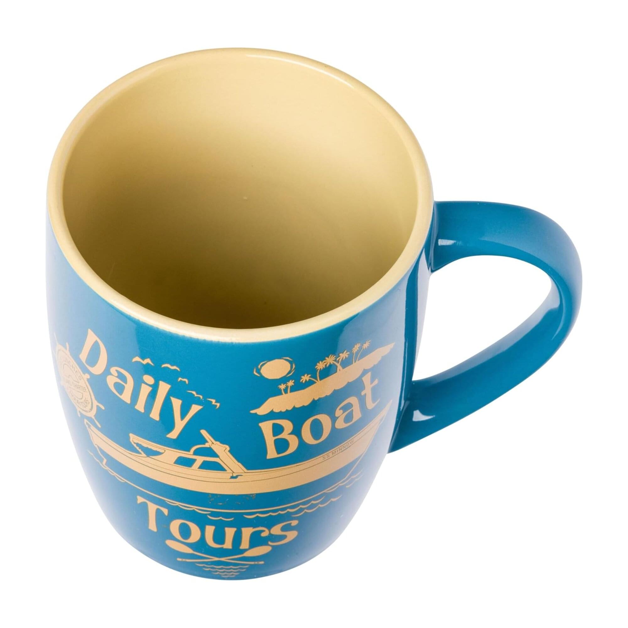 Gilligan's Island S.S. Minnow Daily Boat Tours 25-Ounce Ceramic Mug