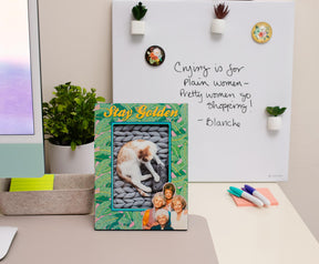 The Golden Girls "Stay Golden" Die-Cut Photo Frame | 4 x 6 Inches