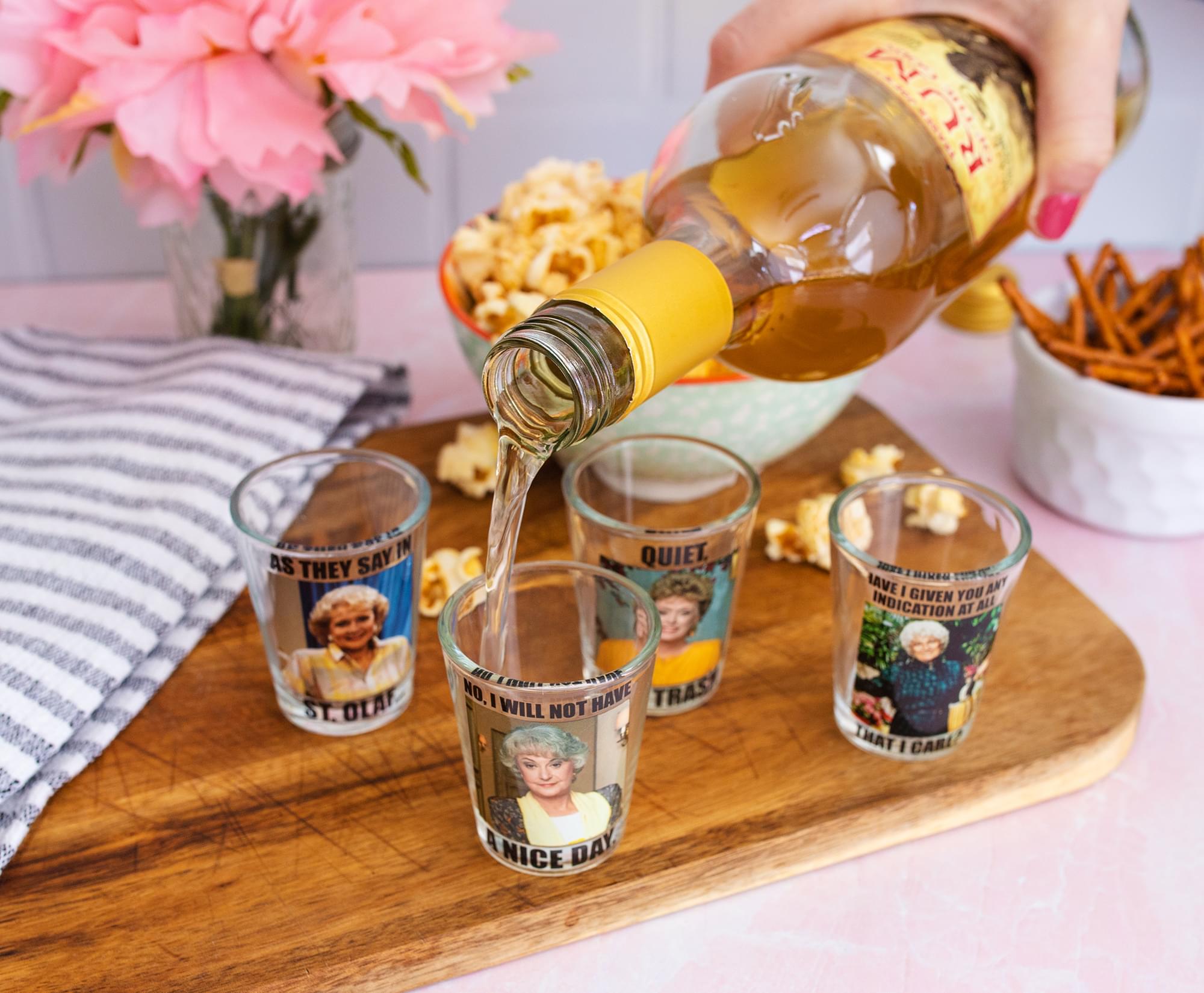 The Golden Girls Memes 1.5-Ounce Mini Glasses | Set of 4
