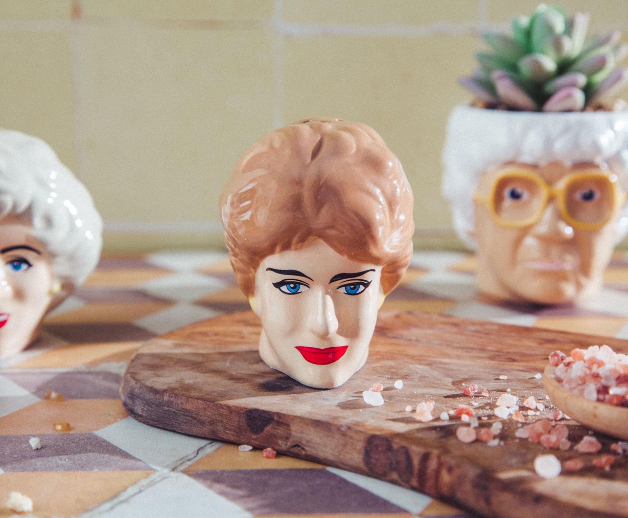 The Golden Girls Rose and Blanche Ceramic Salt and Pepper Shakers | Set of 2