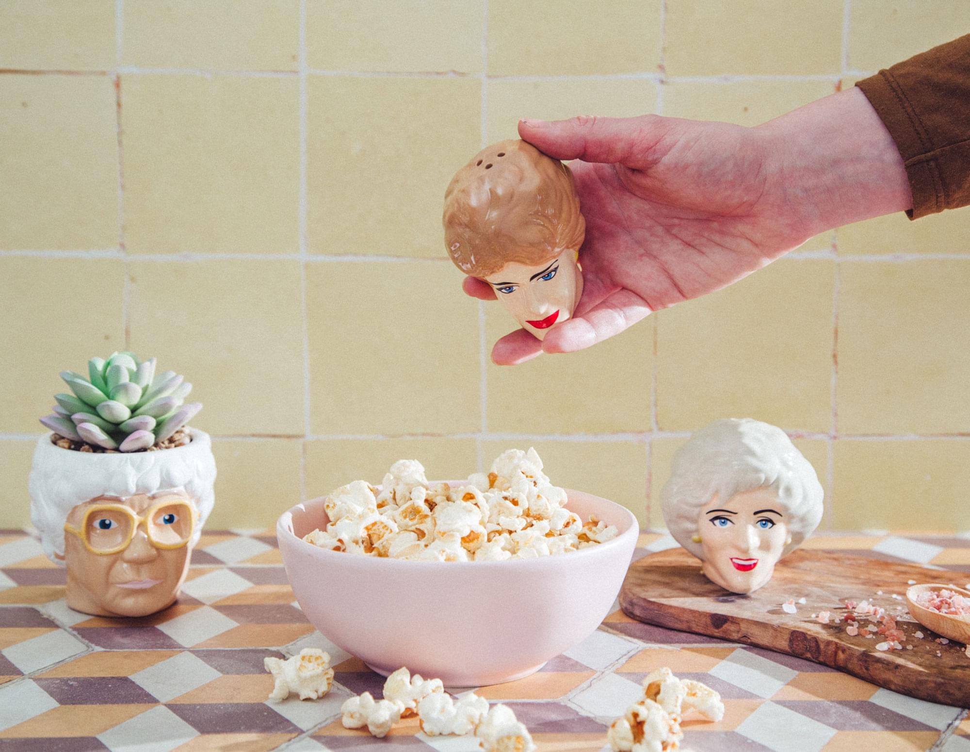 The Golden Girls Rose and Blanche Ceramic Salt and Pepper Shakers | Set of 2