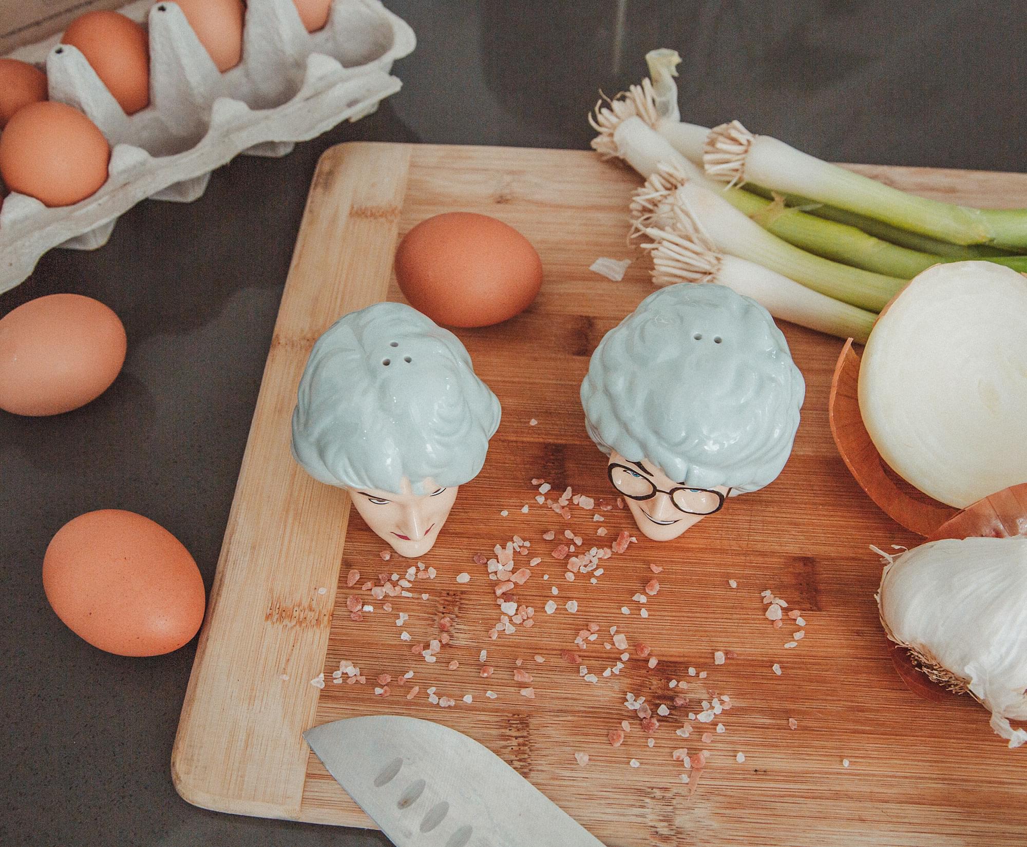 The Golden Girls Sophia and Dorothy Ceramic Salt and Pepper Shakers | Set of 2