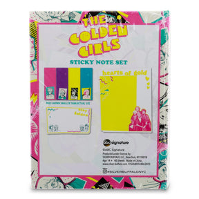 The Golden Girls Retro Fashion Pattern Sticky Note and Tab Box Set