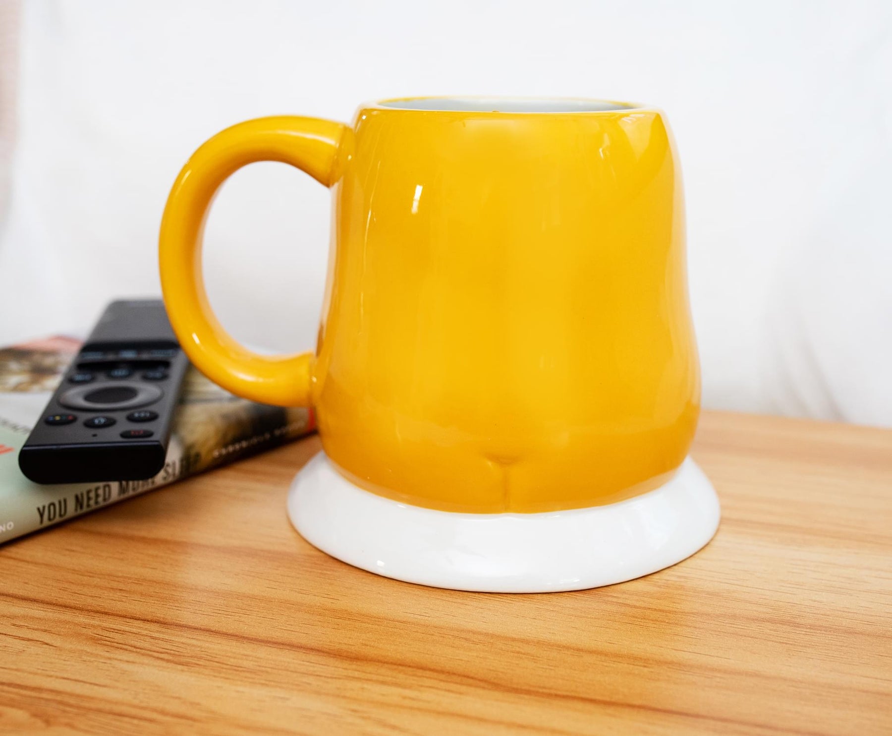 Sanrio Gudetama "Lazy Egg" Sculpted Ceramic Mug | Holds 20 Ounces