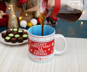 Home Alone 2 Filthy Animal Sweater Ceramic Mug | Holds 20 Ounces